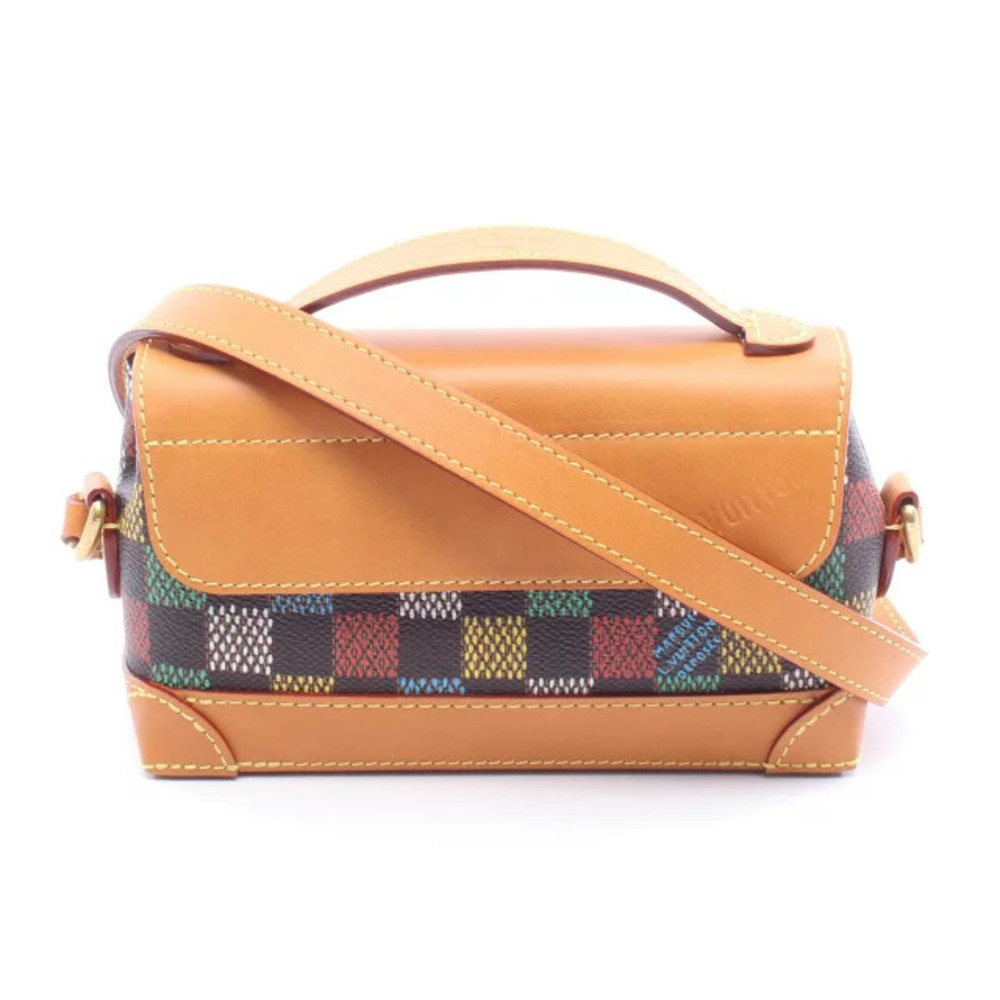 Louis Vuitton Shoulder West Canvas Steamer Wearable Bag Wallet East Leather - Picture 2 of 6